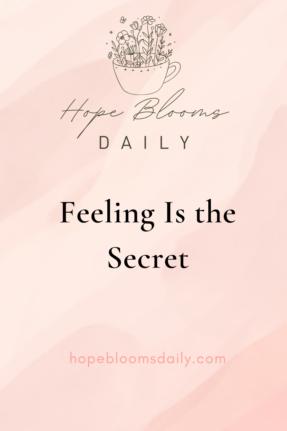 Feeling Is the Secret