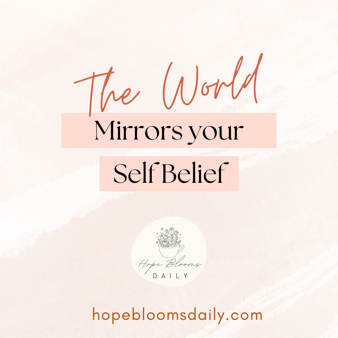 The World Mirrors Your Self-Belief