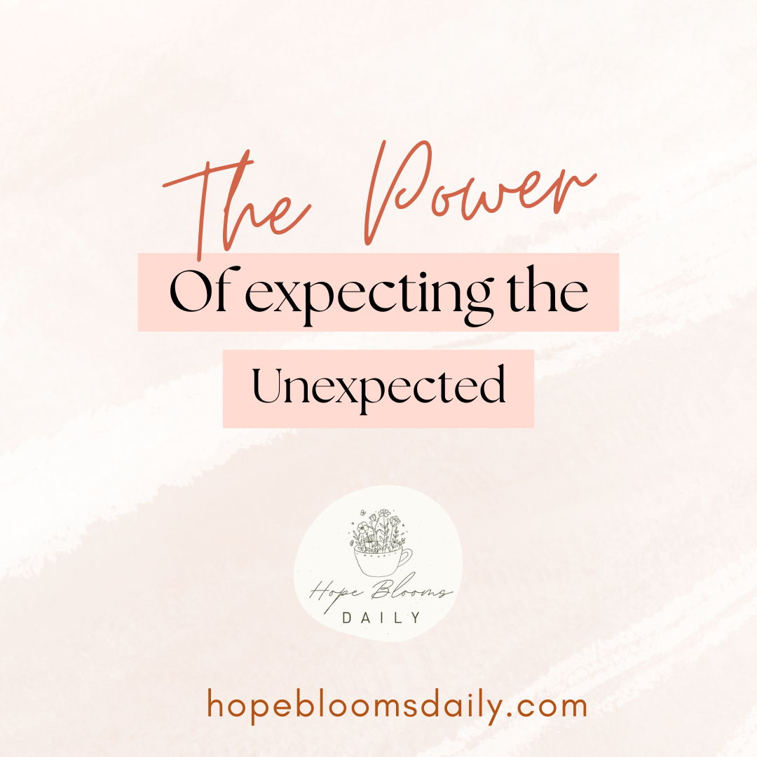 The Power of Expecting the Unexpected